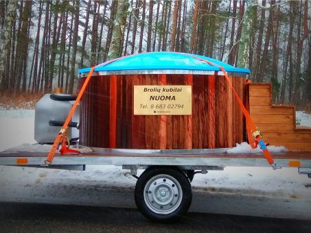 Skelbimas - Mobilaus kubilo/jacuzzi nuoma Vilniuje, Trakuose, Elektrėnuose