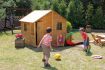 Skelbimas - Mediniai vaikų žaidimų nameliai
