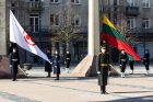 Nepriklausomybės aikštėje iškelta Taikos vėliava Nepriklausomybės aikštėje iškelta Taikos vėliava