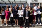 Europos jaunimo olimpinio žiemos festivalio sportininkų pagerbimas Europos jaunimo olimpinio žiemos festivalio sportininkų pagerbimas