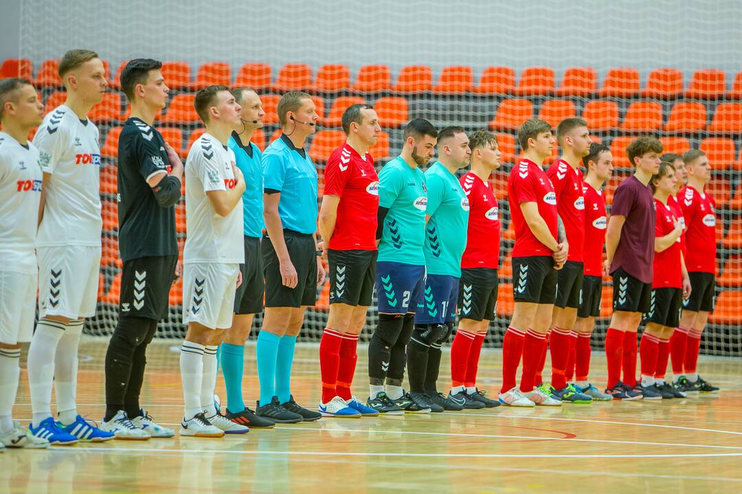 LFF futsalo taurės pusfinalis: „K. Žalgiris“ – „Bruklinas“ 7:0