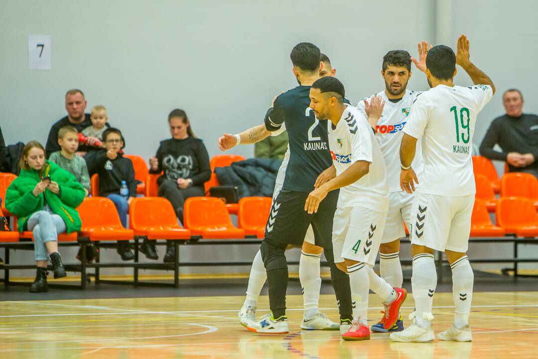 LFF futsalo taurės pusfinalis: „K. Žalgiris“ – „Bruklinas“ 7:0