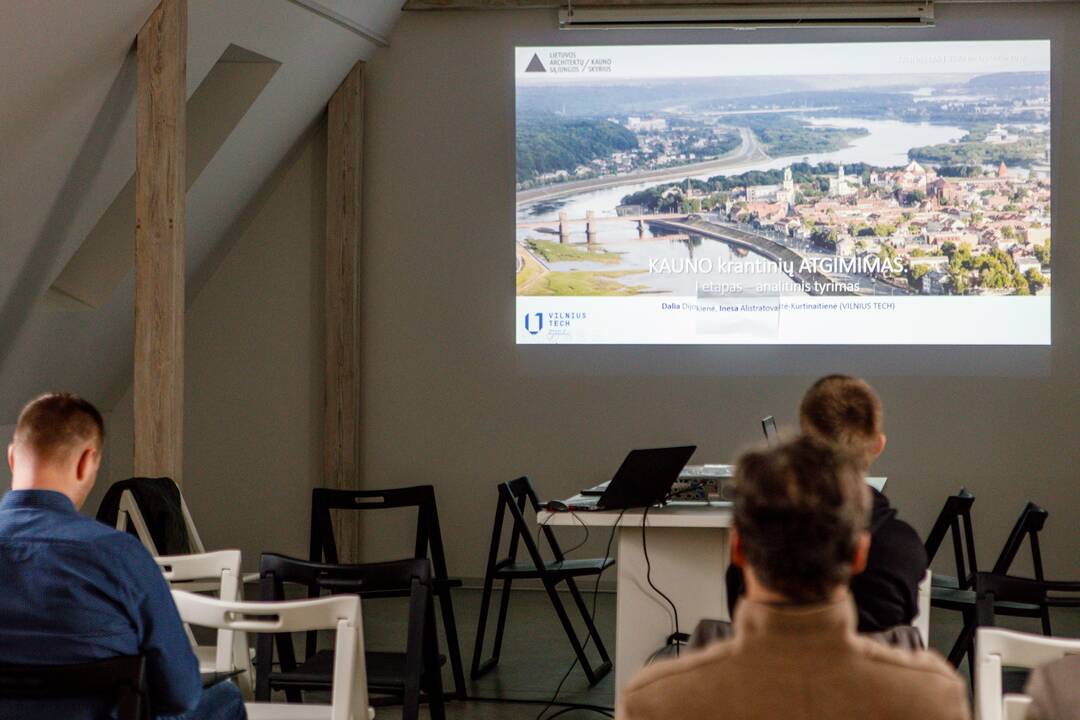 Projekto „Kauno krantinių atgimimas“ dirbtuvių dalyvių susitikimas