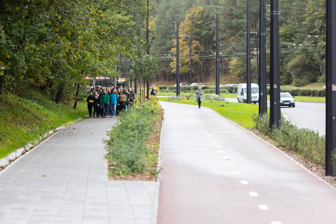 Mokytojų streikas prie Vyriausybės