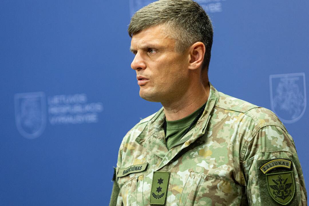 Spaudos konferencija dėl NATO viršūnių susitikimo Vilniuje pasirengimo