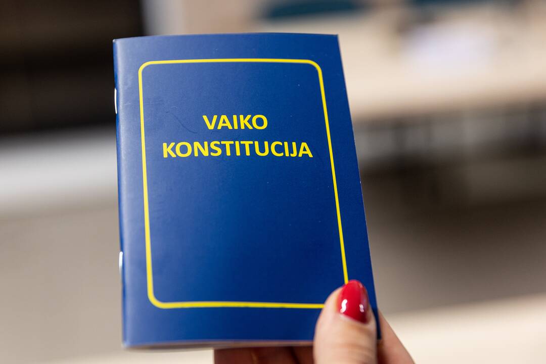 Vaiko konstitucijos pristatymas