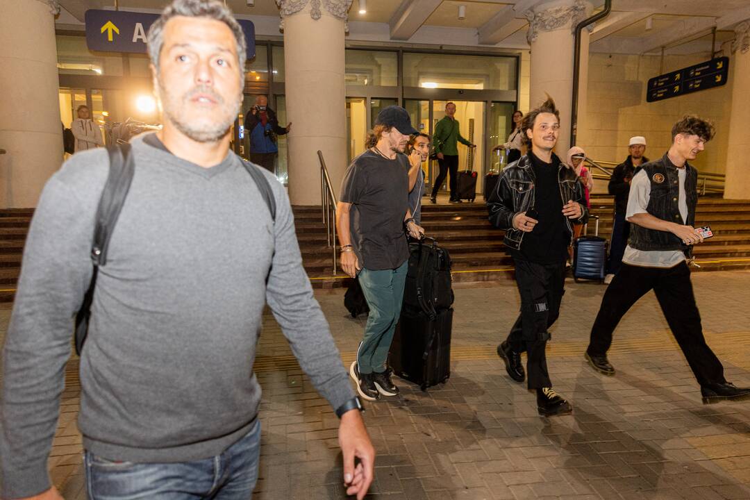 Futbolo legendos atvyko į Vilnių