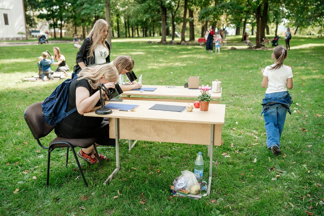 Kauniečius į Pelėdų kalną subūrė tradicinis „Meno piknikas“