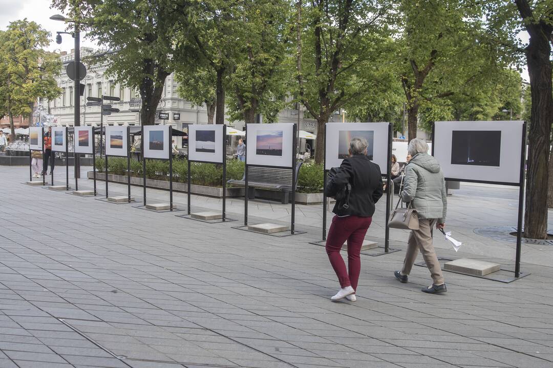 M. Patašiaus fotografijų paroda Laisvės alėjoje
