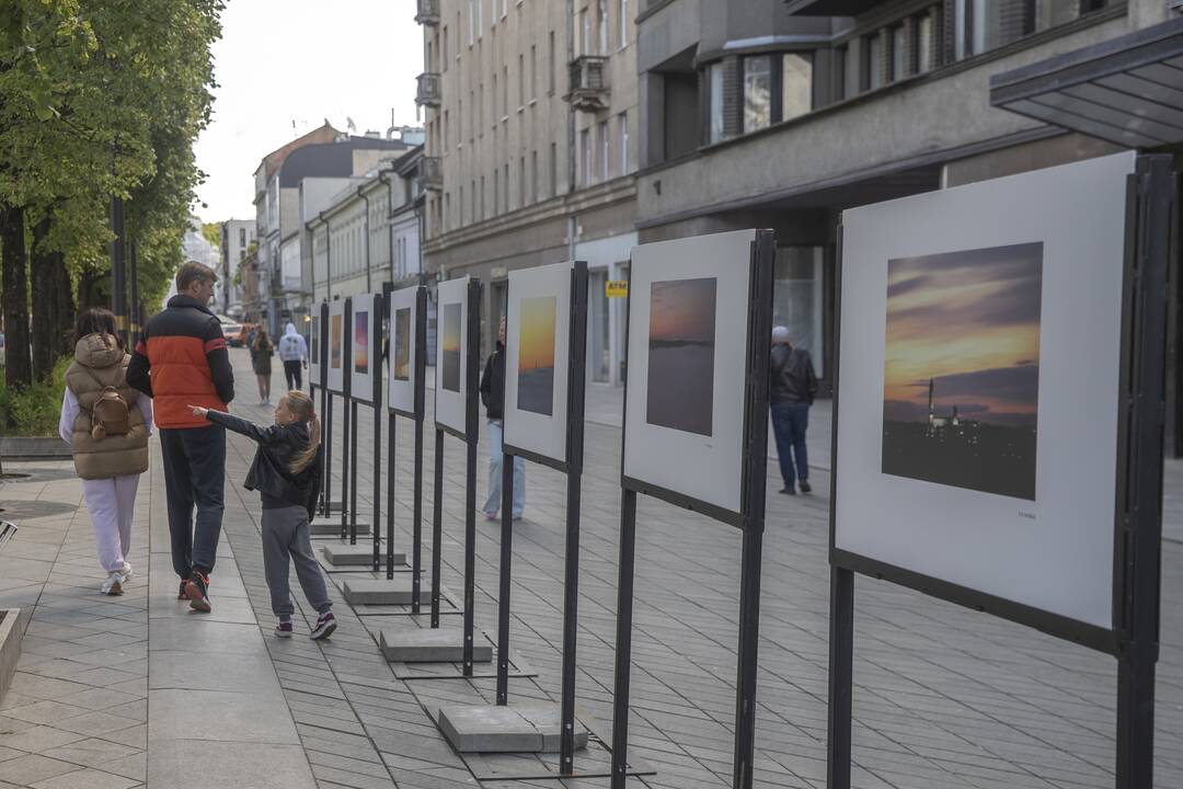 M. Patašiaus fotografijų paroda Laisvės alėjoje