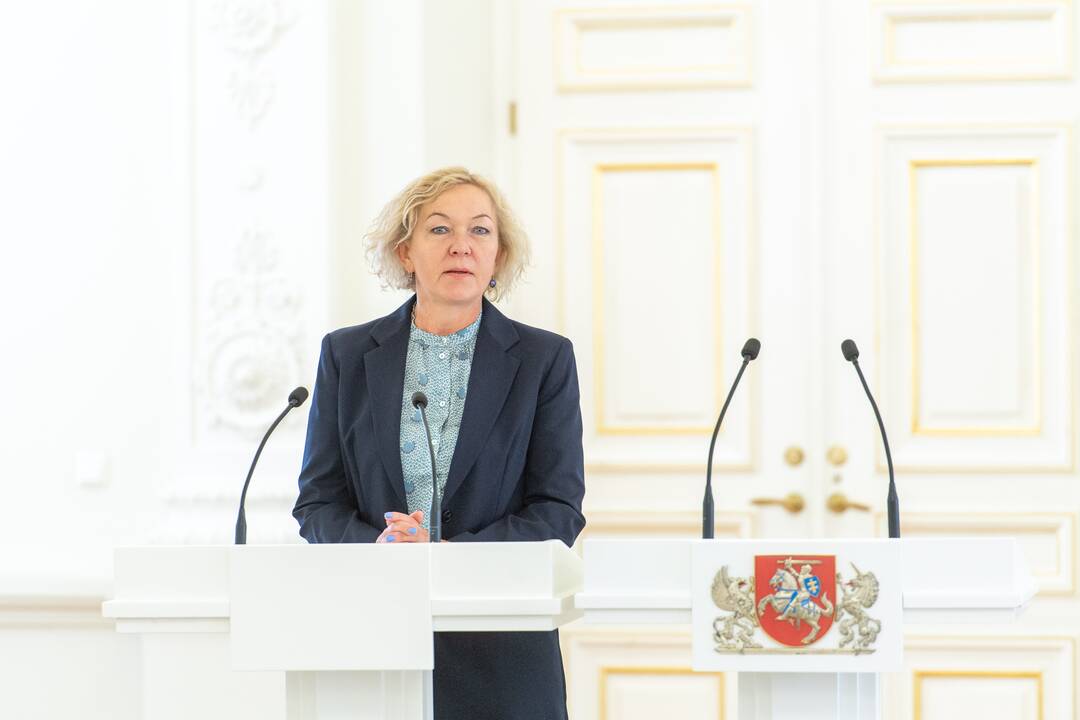 Prezidentas priima teisėjų priesaikas
