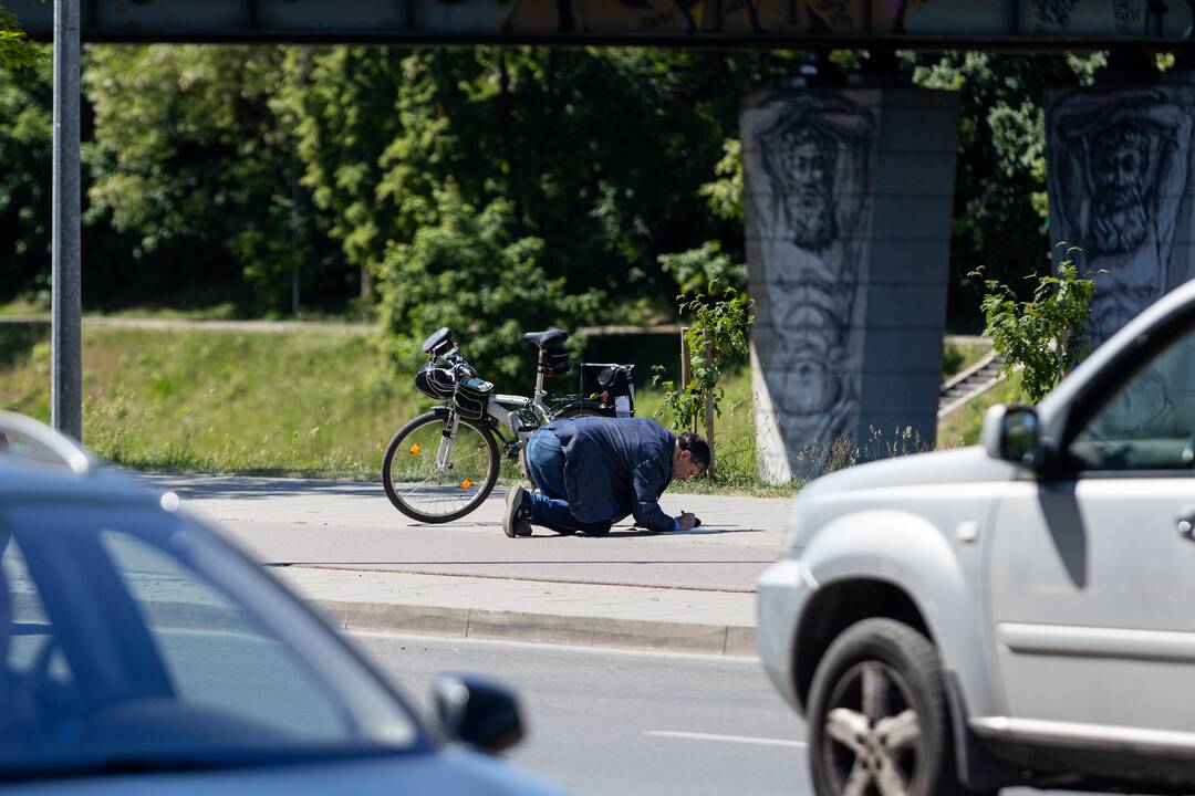 Prieš TS-LKD būstinę – pirmalaikiams partijos rinkimams skirta akcija