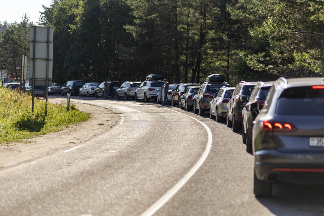 Eilės į Baltarusiją per Šumską
