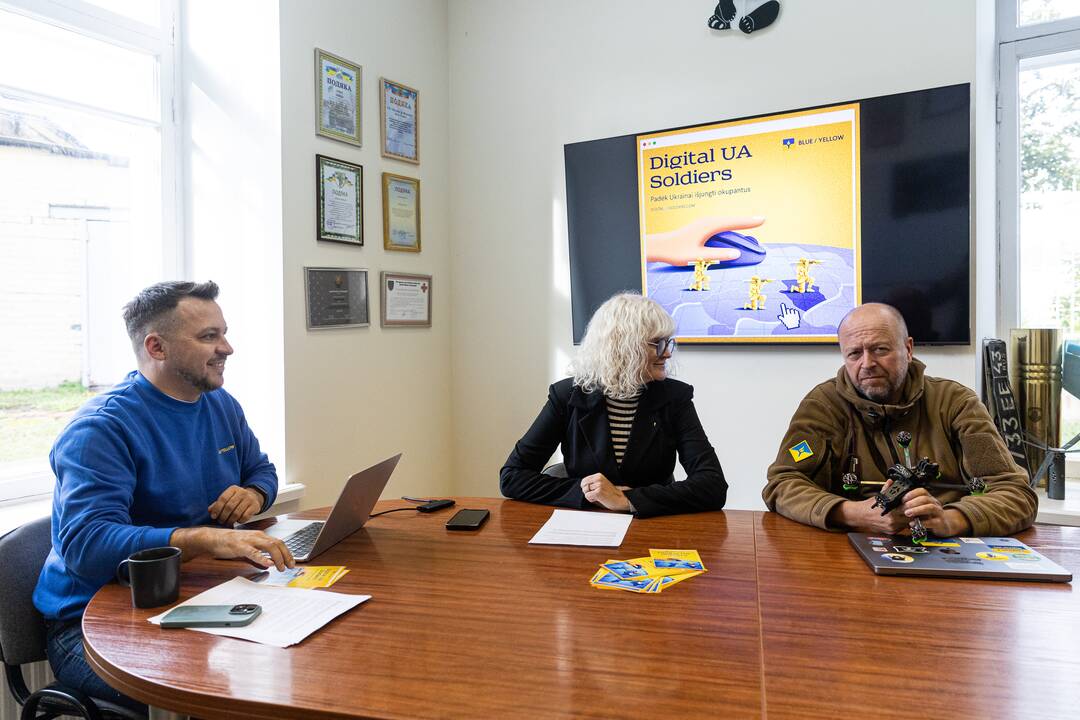 „Blue/Yellow“ pristato naują paramos projektą