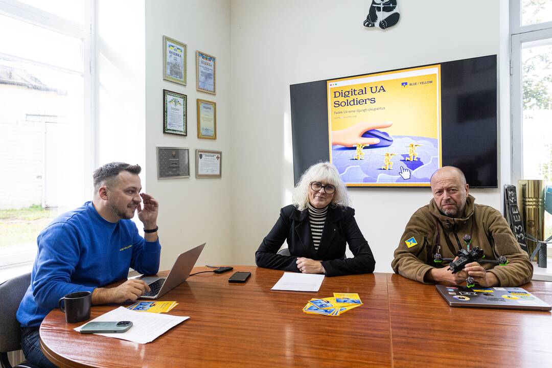 „Blue/Yellow“ pristato naują paramos projektą