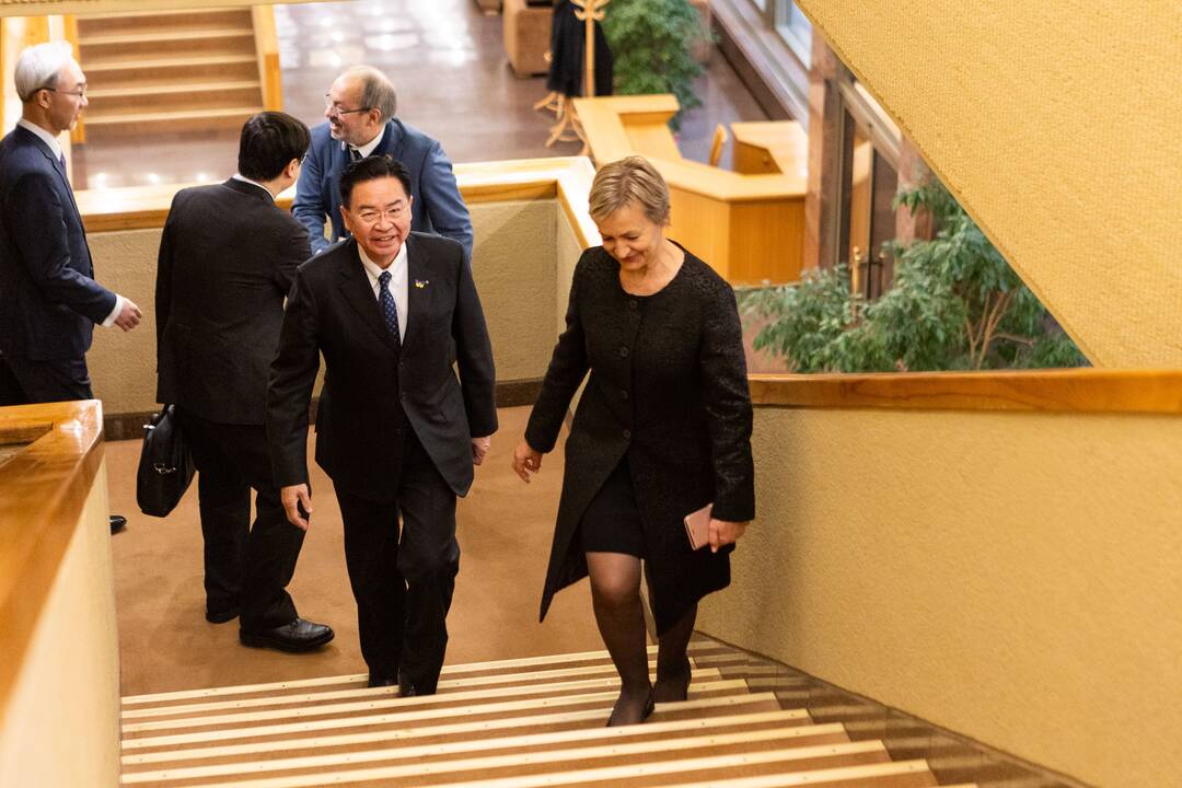 Seime – susitikimas su Taivano užsienio reikalų ministru