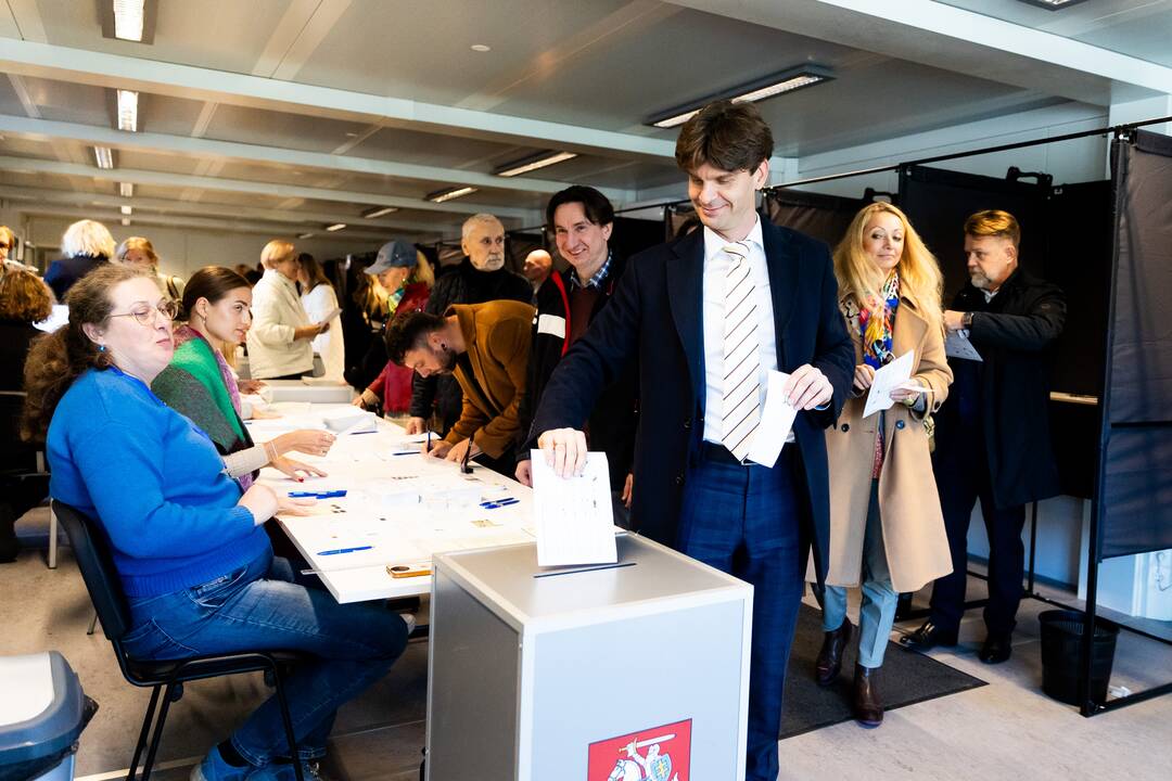 Seimo rinkimai 2024 m.: Lietuvoje prasidėjo išankstinis balsavimas