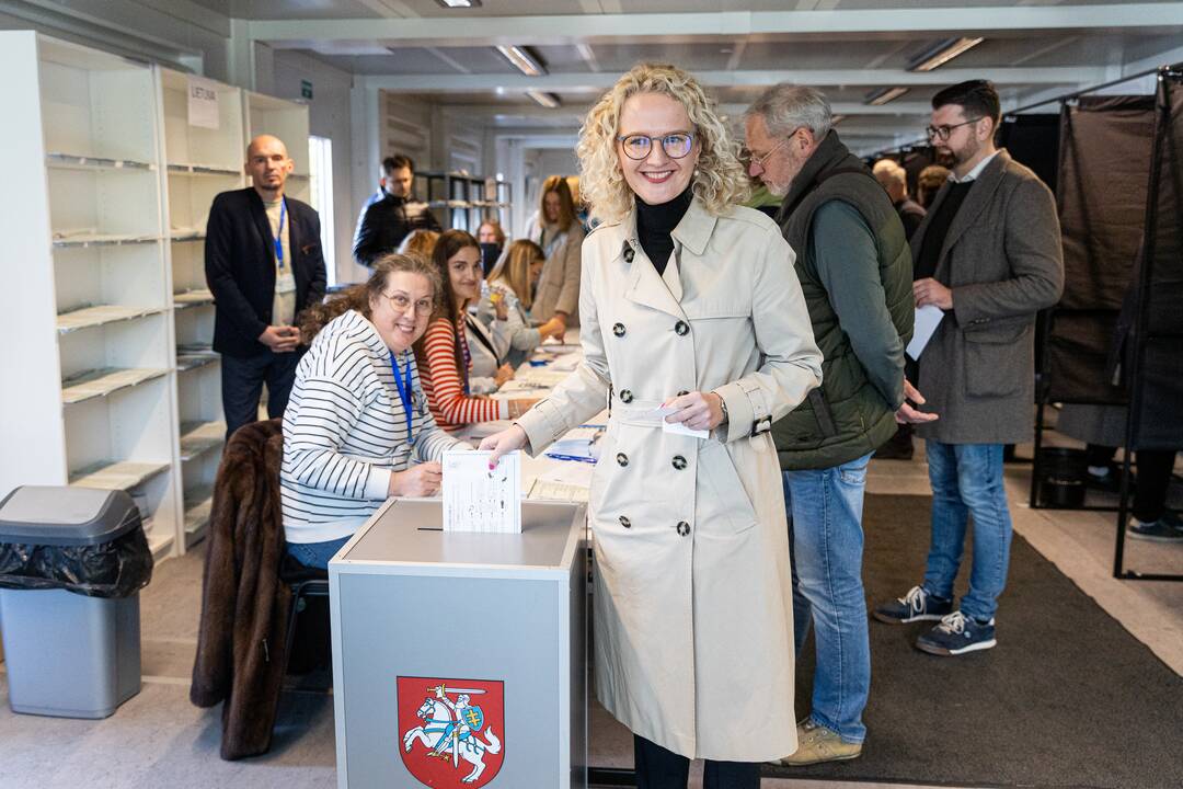 2024-ųjų Seimo rinkimai: tęsiasi išankstinis balsavimas