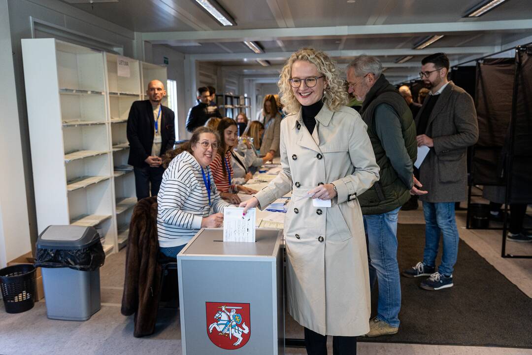 2024-ųjų Seimo rinkimai: tęsiasi išankstinis balsavimas