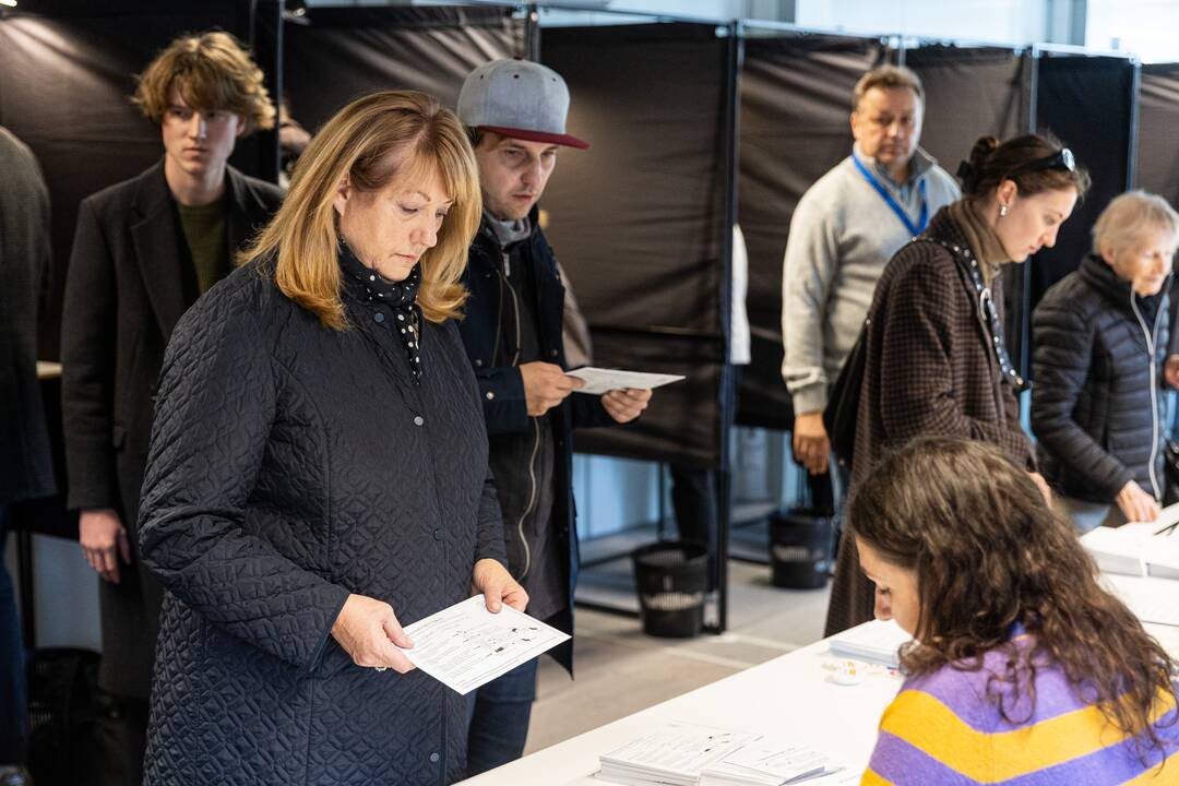 2024-ųjų Seimo rinkimai: tęsiasi išankstinis balsavimas