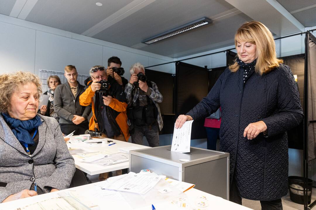 2024-ųjų Seimo rinkimai: tęsiasi išankstinis balsavimas