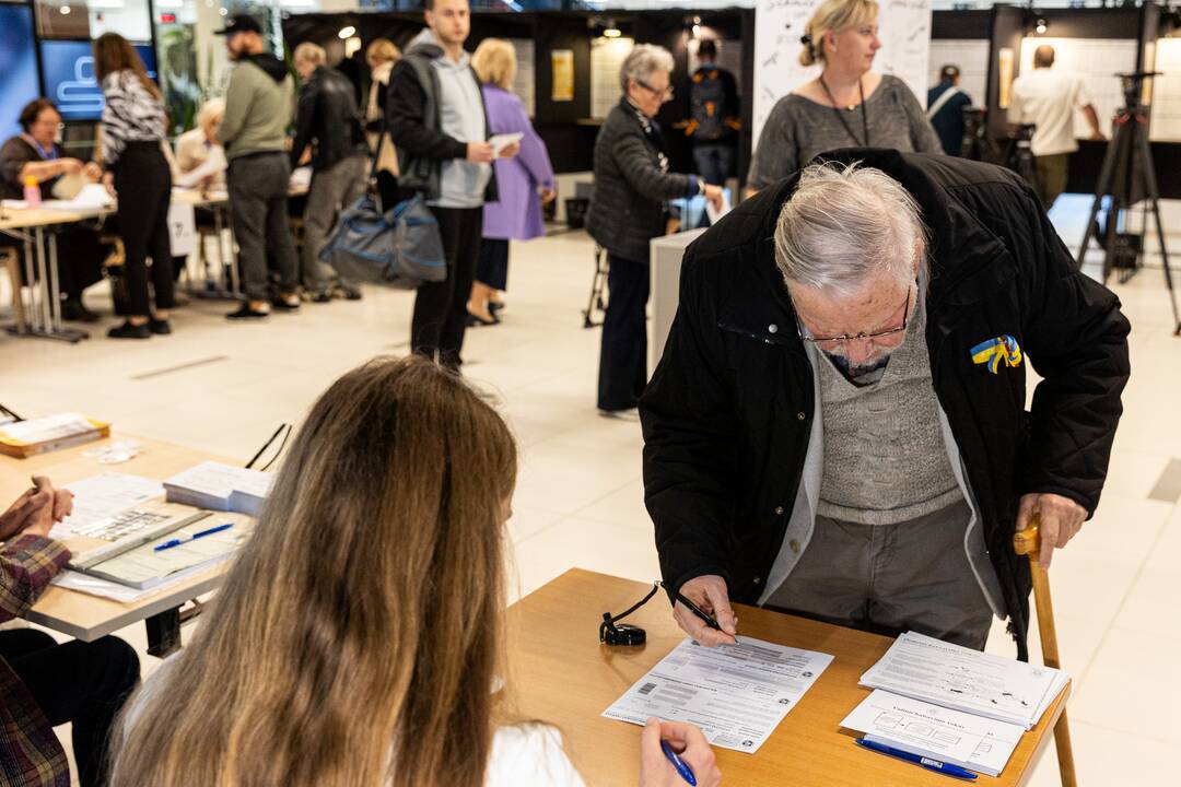 2024-ųjų Seimo rinkimai: tęsiasi išankstinis balsavimas