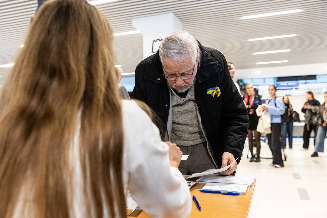 2024-ųjų Seimo rinkimai: tęsiasi išankstinis balsavimas