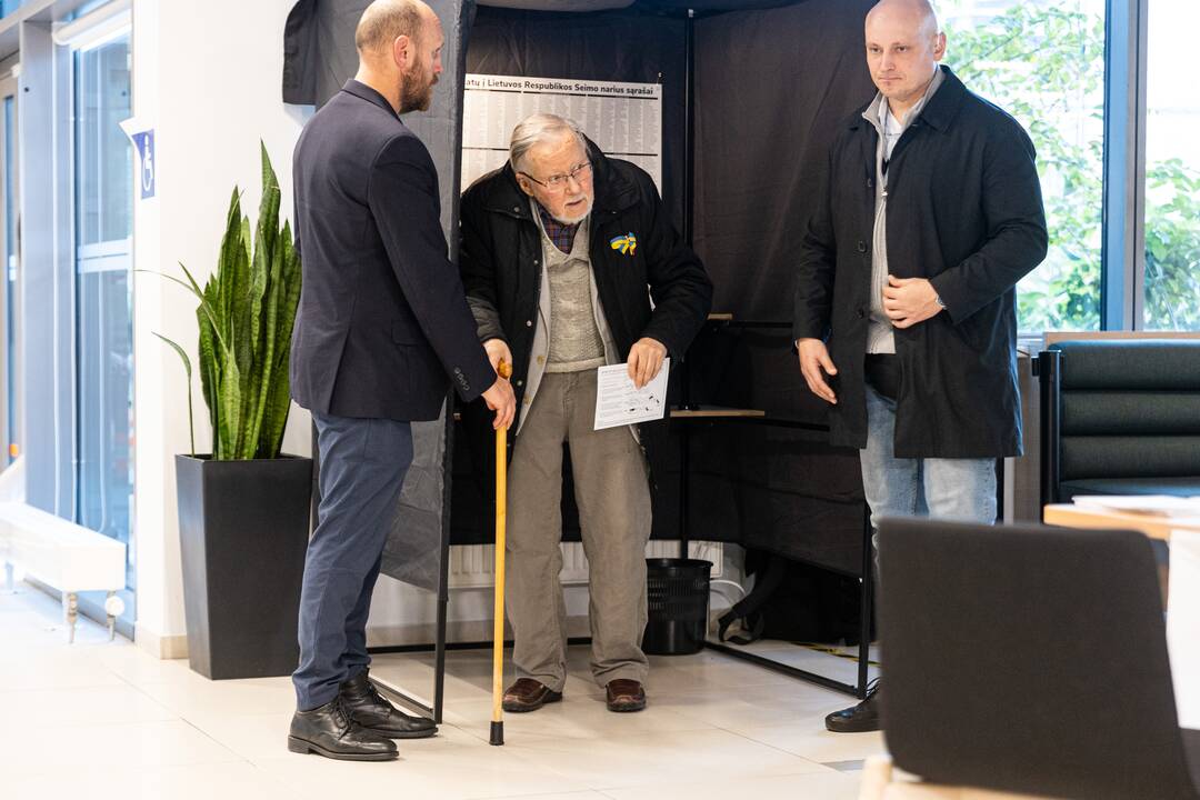 2024-ųjų Seimo rinkimai: tęsiasi išankstinis balsavimas