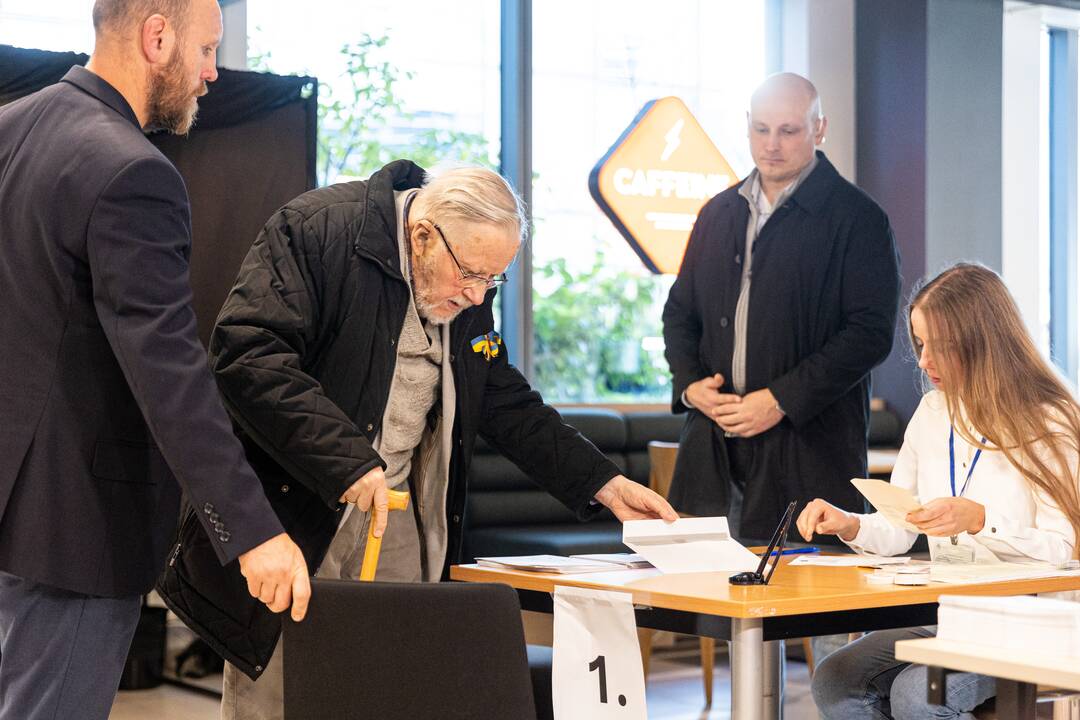 2024-ųjų Seimo rinkimai: tęsiasi išankstinis balsavimas