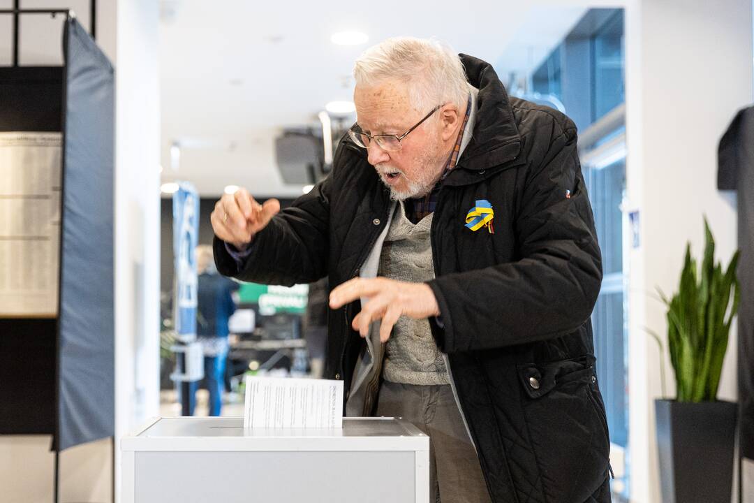 2024-ųjų Seimo rinkimai: tęsiasi išankstinis balsavimas