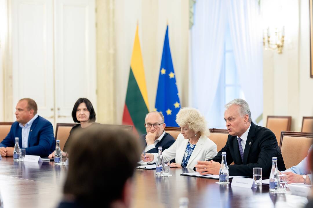 Prezidento susitikimas su švietimo bendruomene