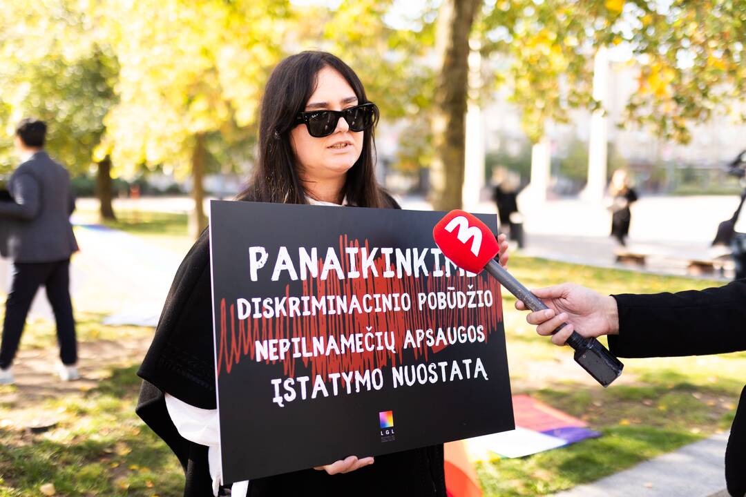 LGBTQ bendruomenės protestas
