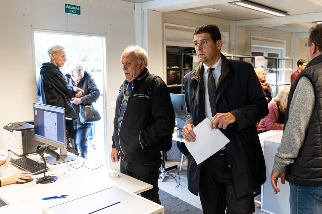 2024-ųjų Seimo rinkimai: tęsiasi išankstinis balsavimas