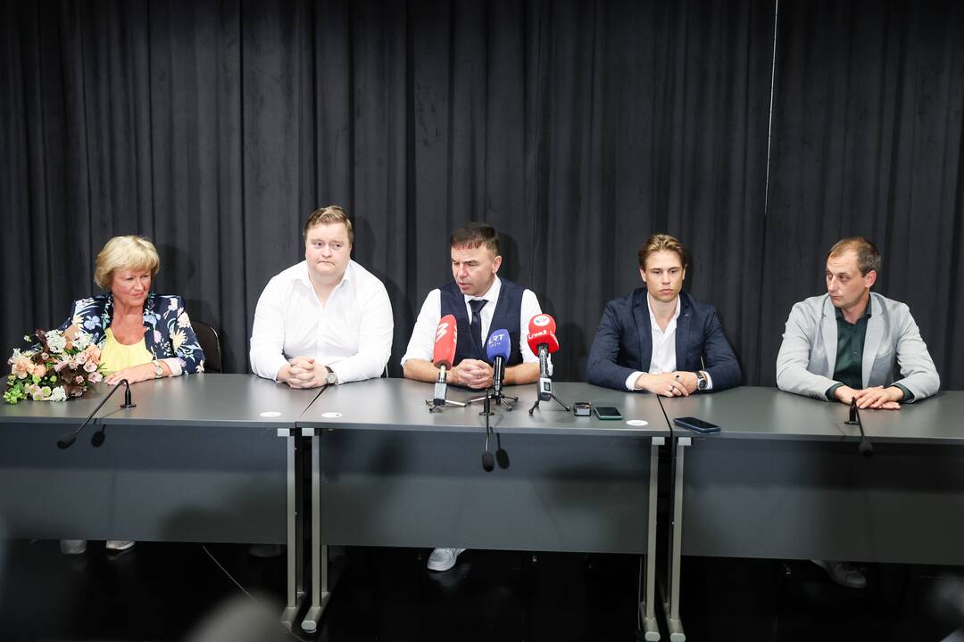 Europos dailiojo čiuožimo čempionato organizatorių spaudos konferencija