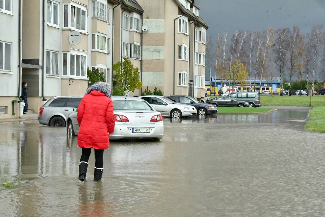 Potvynis Kretingoje