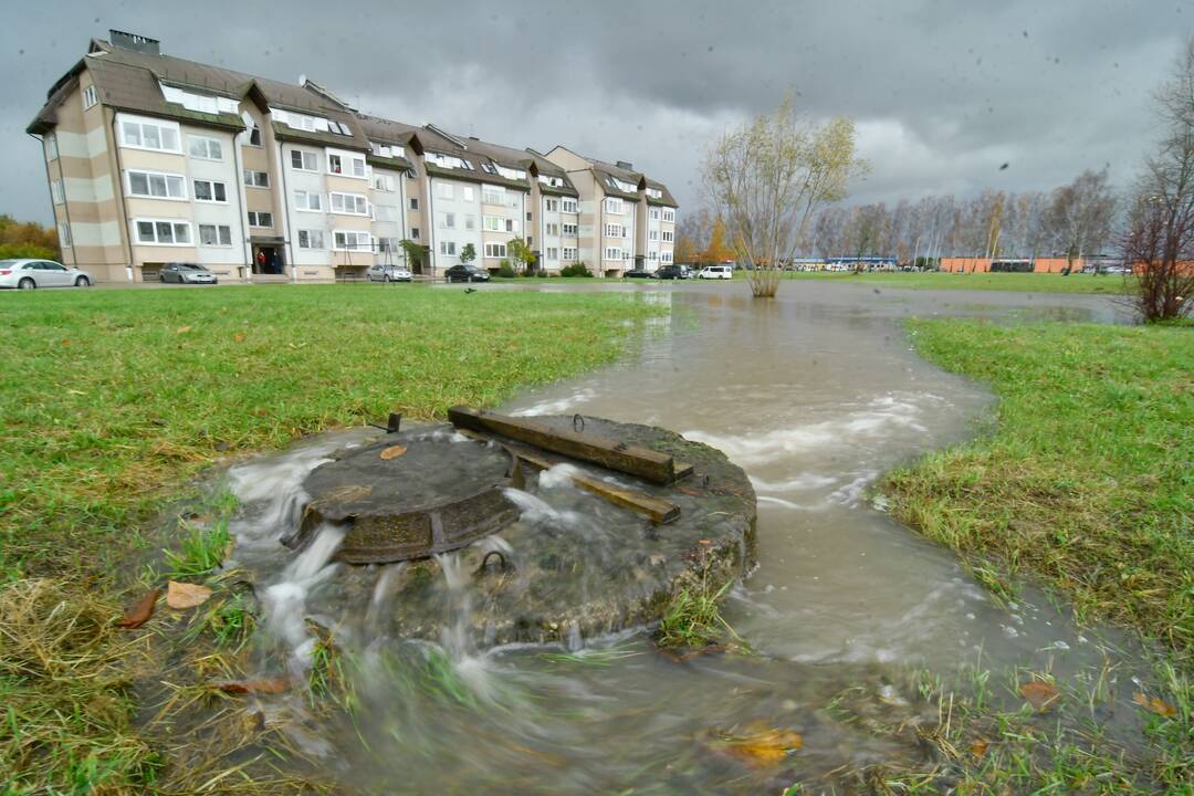Potvynis Kretingoje