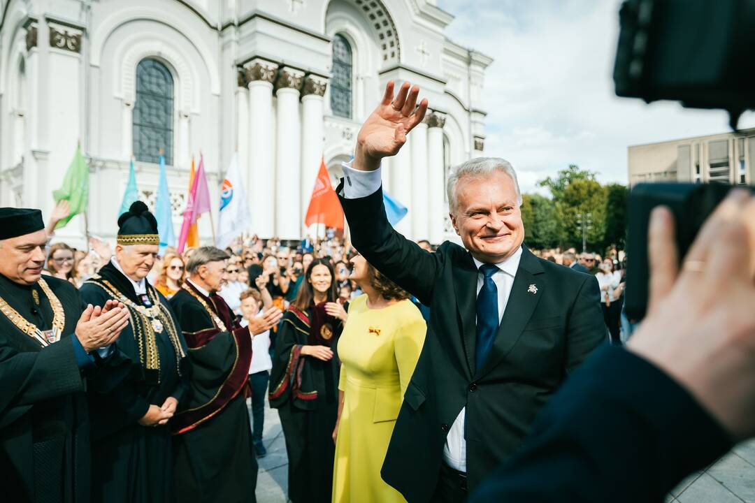 Prezidentas dalyvavo Kauno universitetų mokslo metų pradžios šventėje
