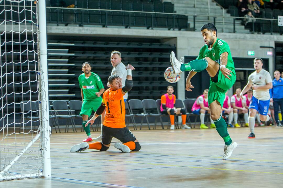 Futsalo A lyga: „K. Žalgiris“ – „Gargždų pramogos“ 6:2