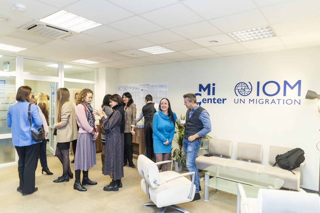 Migracijos informacijos centro užsieniečiams atidarymas