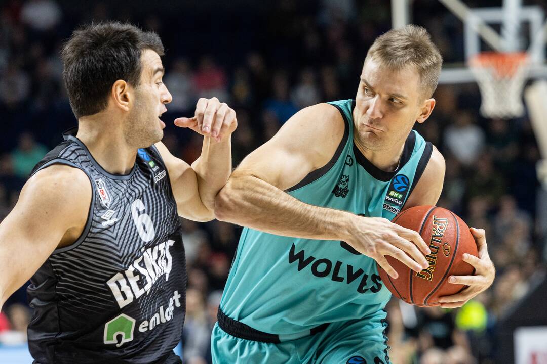 Europos taurė: Vilniaus „Wolves“ – Stambulo „Bešiktaš“ 90:88