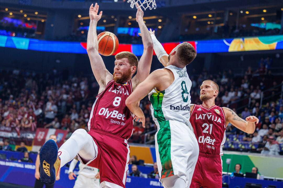 Pasaulio krepšinio čempionatas Filipinuose: Lietuva – Latvija 63:98