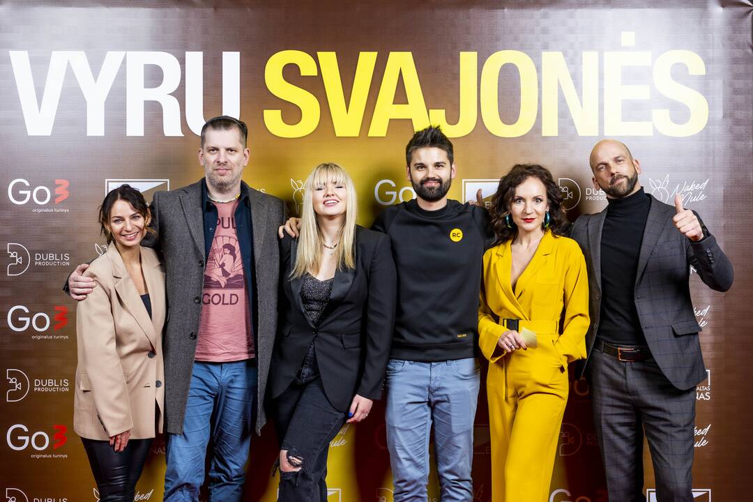 J. Krisiūno filmo „Vyrų svajonės“ premjera