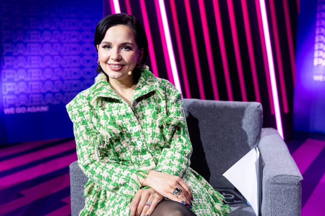 Nacionalinės „Eurovizijos“ atrankos „Pabandom iš naujo“ antrojo pusfinalio filmavimas