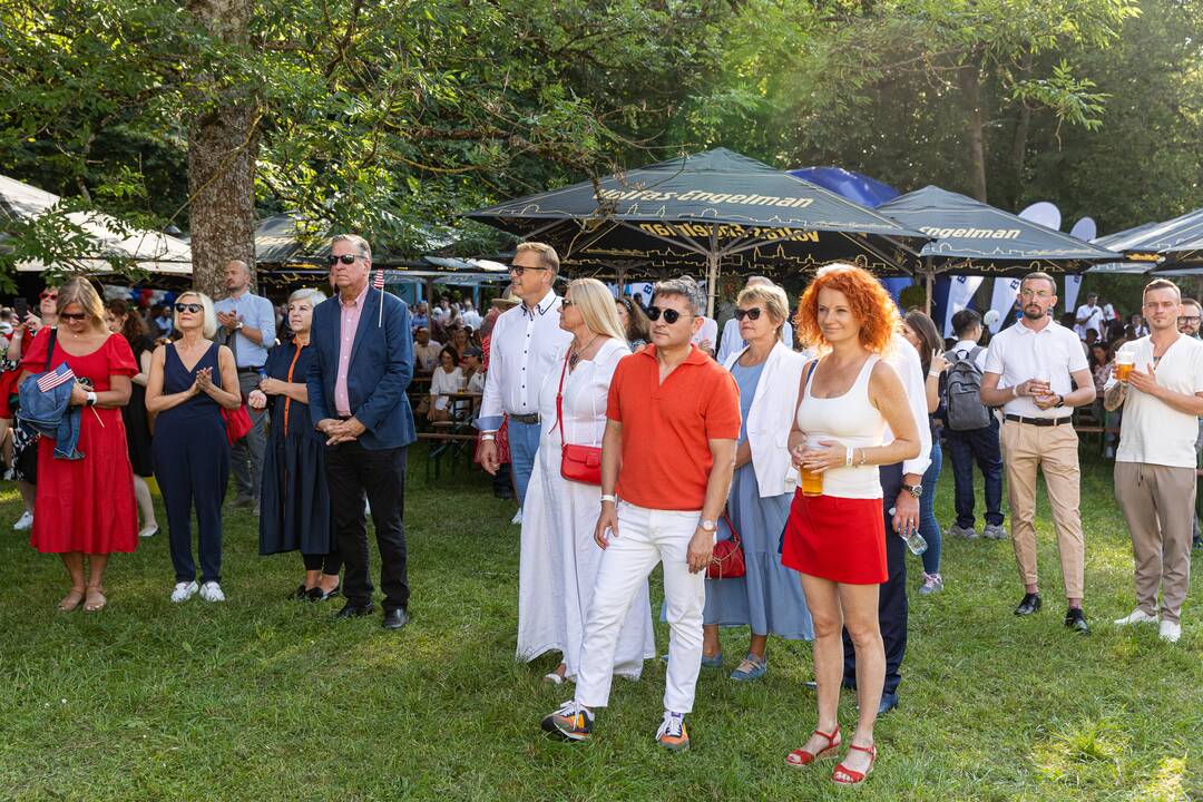 JAV Nepriklausomybės dienos minėjimas Vilniuje