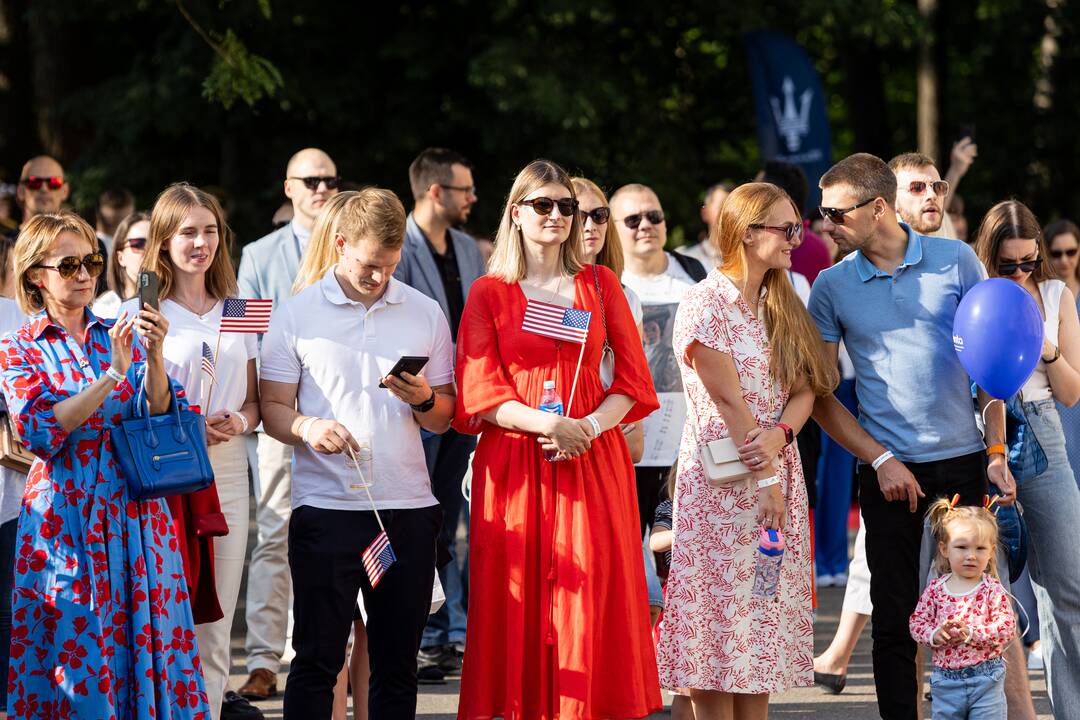 JAV Nepriklausomybės dienos minėjimas Vilniuje