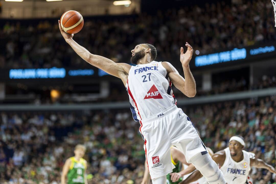 Kontrolinės krepšinio rungtynės: Lietuva – Prancūzija 70:76