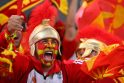 Makedonų sirgaliai iš savo komandos ir šiemet tikisi aukštų rezultatų