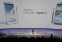 „Samsung“ pristatė išmanųjį telefoną „Galaxy Note II“
