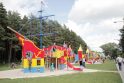 Palangos vaikų parkas vėl laukia mažųjų lankytojų