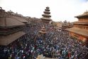 Nepale per Naujųjų metų šventę vežimas mirtinai prispaudė du žmones